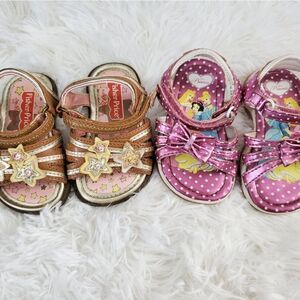 Set of 2 Baby Girl's Size 3 sandals